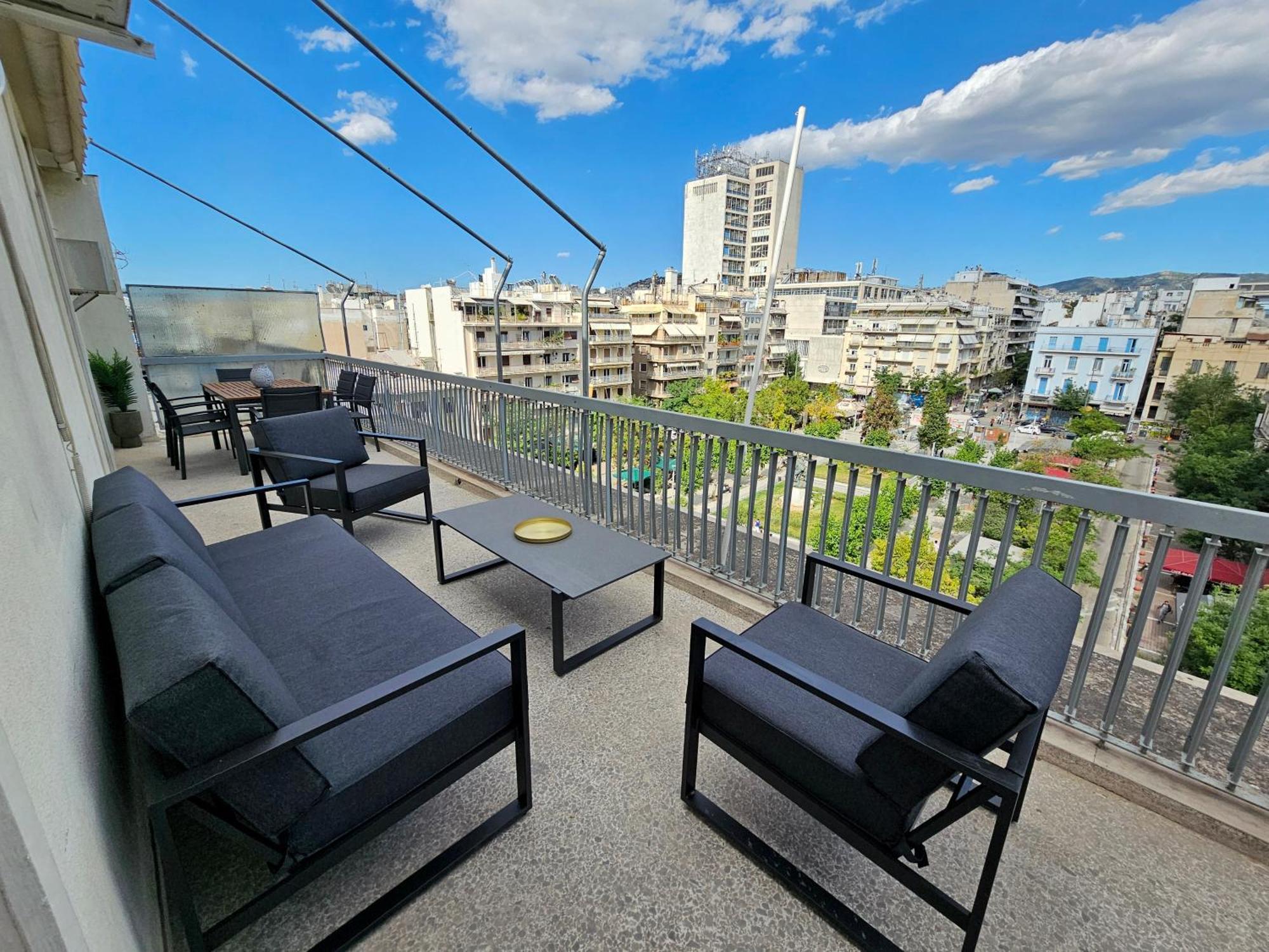 Victoria Capitan Apartments Афины Экстерьер фото