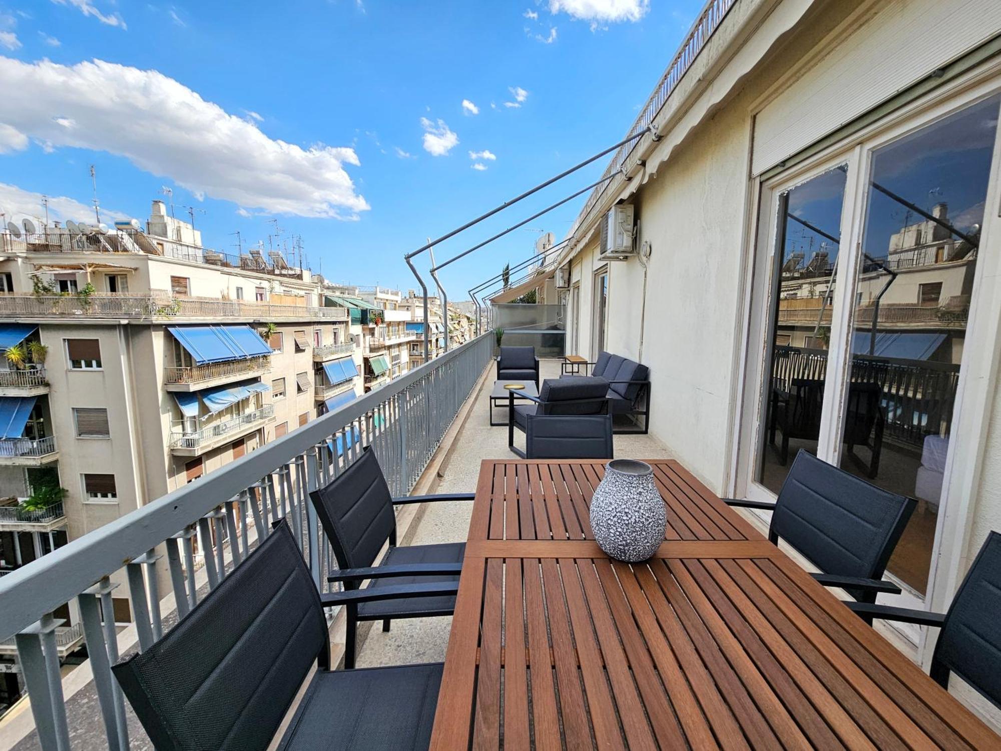 Victoria Capitan Apartments Афины Экстерьер фото